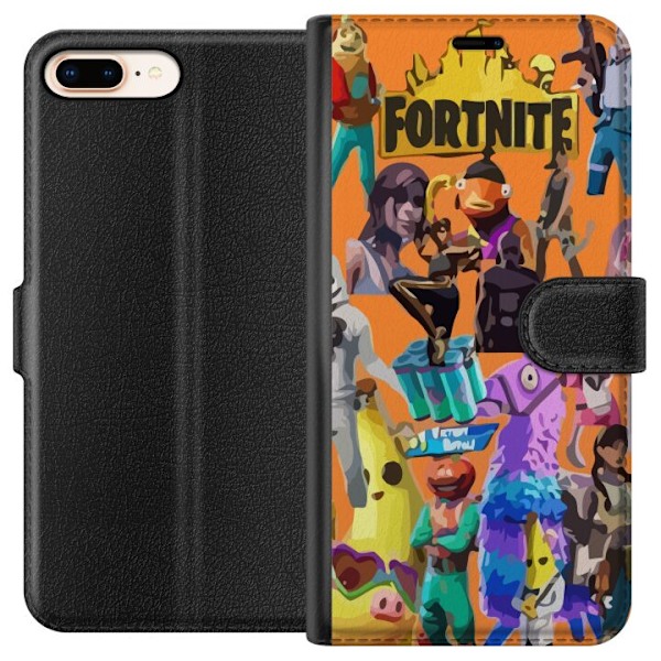 Apple iPhone 8 Plus Tegnebogsetui Fortnite