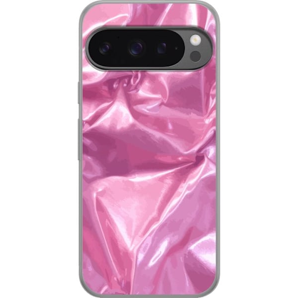 Google Pixel 9 Pro XL Gennemsigtig cover Holografisk pink