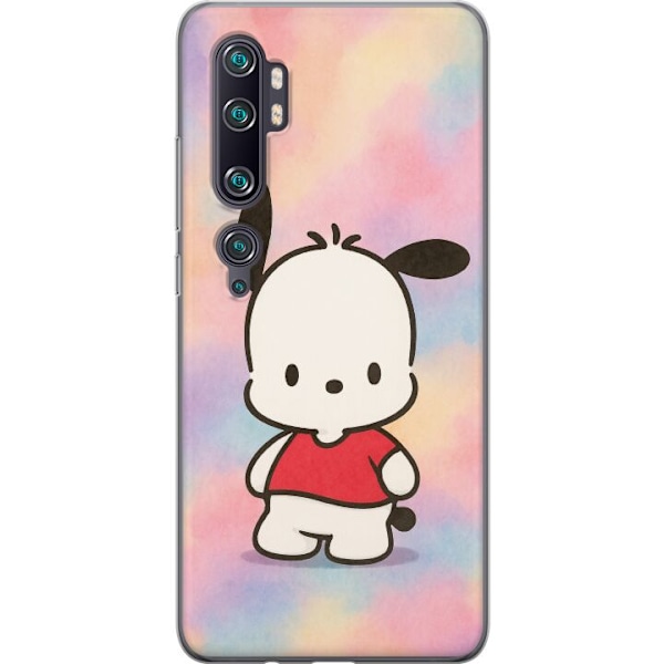 Xiaomi Mi Note 10 Pro Läpinäkyvä kuori Kawaii Sanrio Pochac