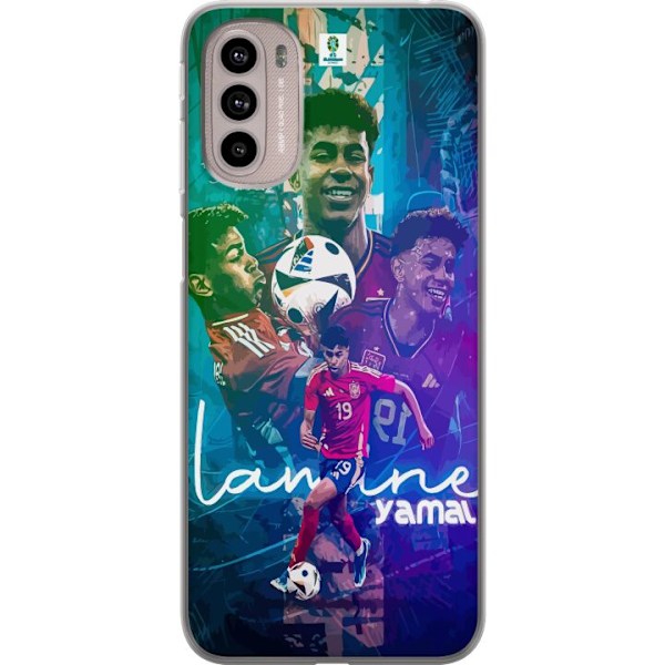 Motorola Moto G41 Gennemsigtig cover Lamine Yamal FCB