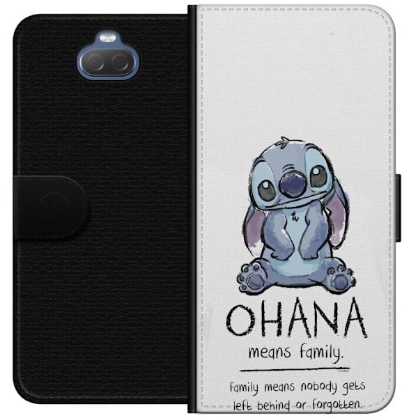 Sony Xperia 10 Lompakkokotelo Stitch Ohana