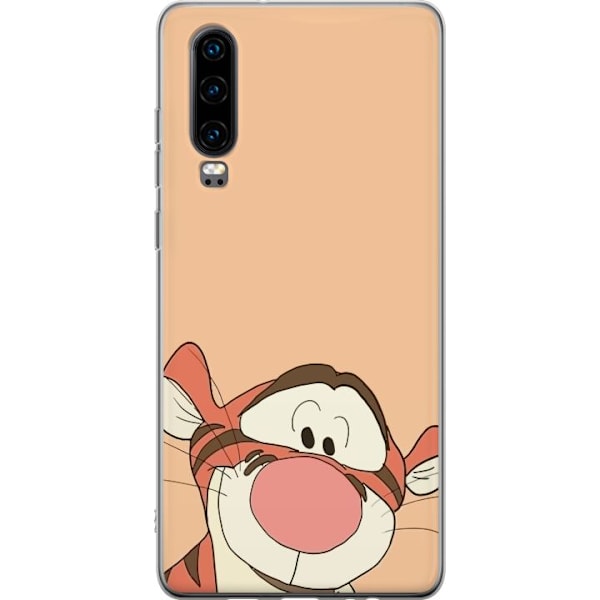 Huawei P30 Gennemsigtig cover Tiger HEJ!