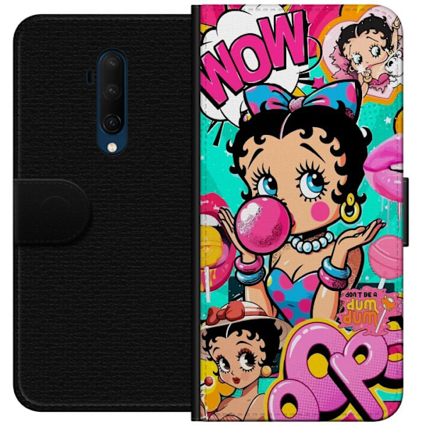 OnePlus 7T Pro Lommeboketui Betty Boop