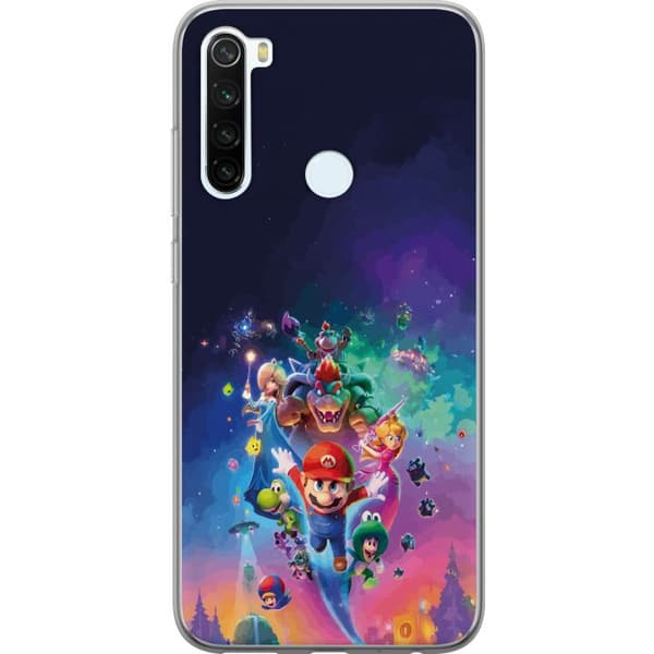 Kompatibelt Mobildeksel til Xiaomi Redmi Note 8 GSuper Mario flerfarget