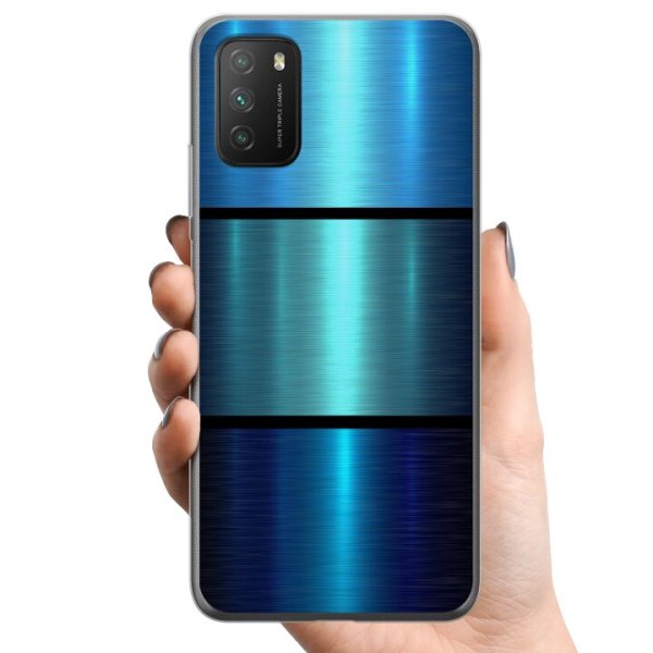 Xiaomi Poco M3  TPU Mobilcover Blå