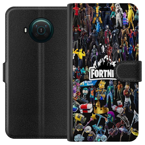 Nokia X10 Lommeboketui Fortnite