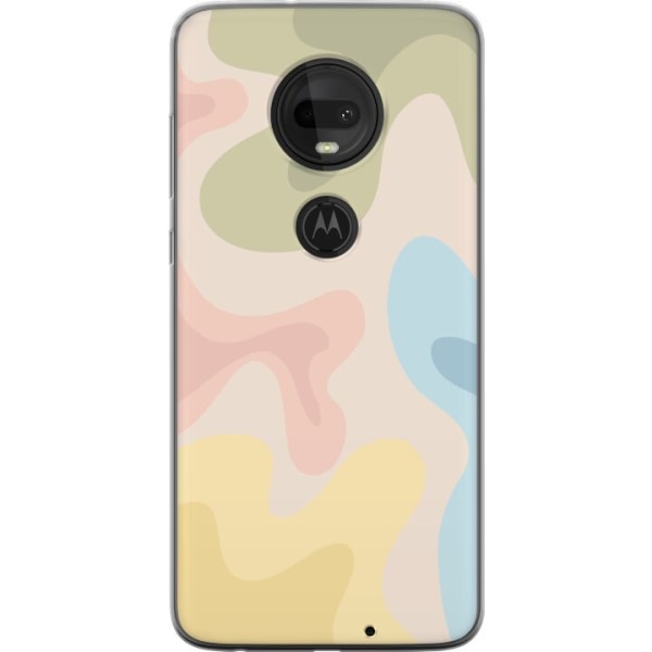 Motorola Moto G7 Gennemsigtig cover Farveskala