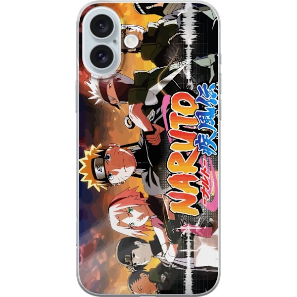 Apple iPhone 16 Plus Läpinäkyvä kuori Naruto