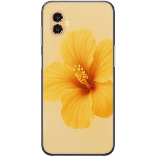 Samsung Galaxy Xcover6 Pro Genomskinligt Skal Lemon Zing