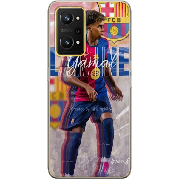 Realme GT Neo 3T Genomskinligt Skal Lamine Yamal FCB