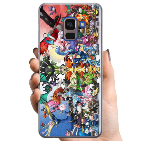 Samsung Galaxy A8 (2018) TPU Matkapuhelimen kuori Pokemon
