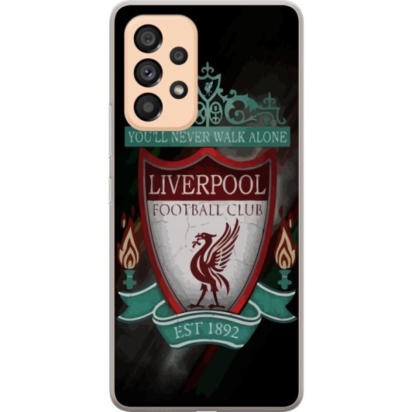 Samsung Galaxy A53 5G Gennemsigtig cover Liverpool L.F.C.