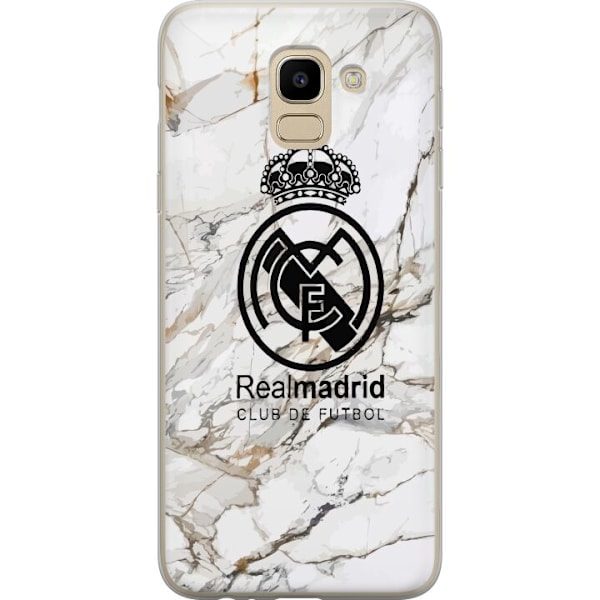 Samsung Galaxy J6 Gjennomsiktig deksel Real Madrid