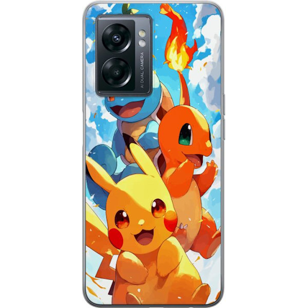 OnePlus Nord N300 Gjennomsiktig deksel Pocket Creatures - insp