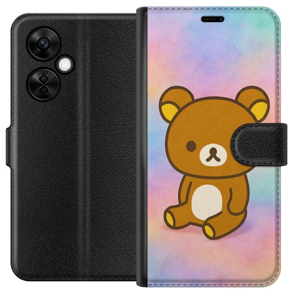 OnePlus Nord CE 3 Lite Tegnebogsetui Kawaii Sanrio Rilakkuma