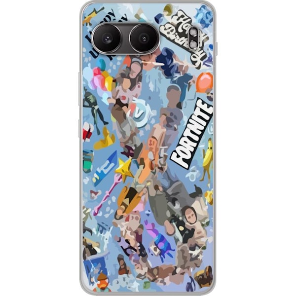 OnePlus Nord 4 Gennemsigtig cover Fortnite