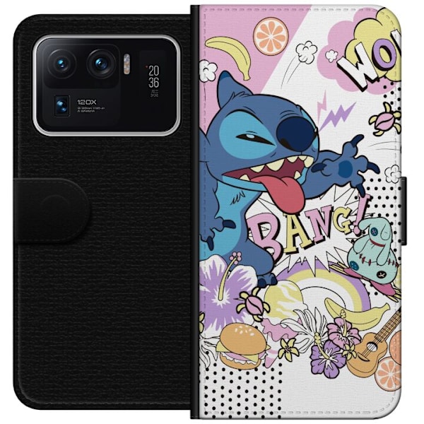 Xiaomi Mi 11 Ultra Lompakkokotelo Stitch Bang