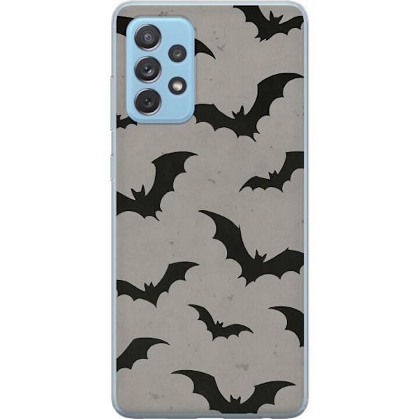 Samsung Galaxy A52 5G Läpinäkyvä kuori Flutterprint