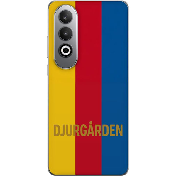 OnePlus Nord CE4 Läpinäkyvä kuori Djurgården – jalkapall