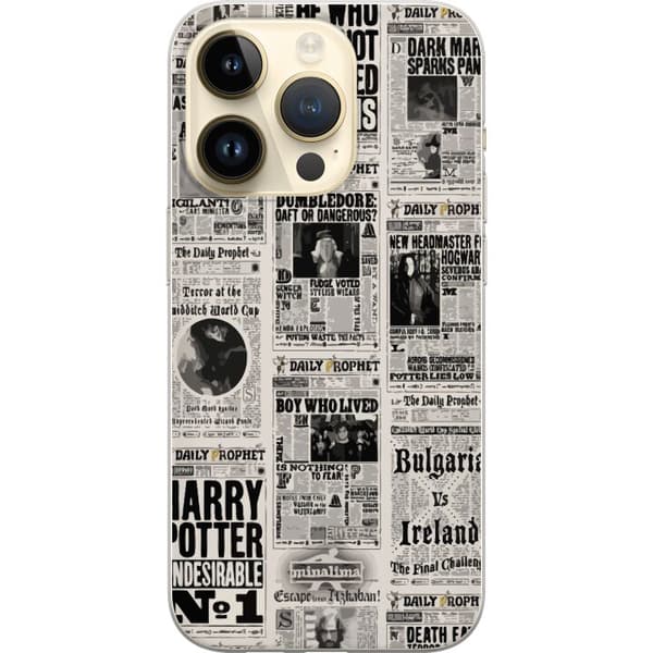 Kompatibelt Mobildeksel til Apple iPhone 15 Pro Harry Potter Tidsskrift
