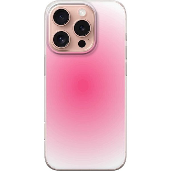 Apple iPhone 16 Pro Gennemsigtig cover Rosa Sky