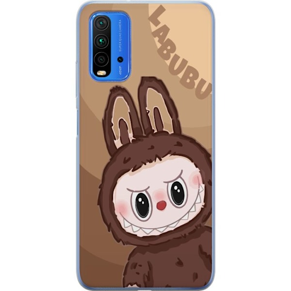 Xiaomi Redmi Note 9 4G Läpinäkyvä kuori Labubu Pilvipieni -