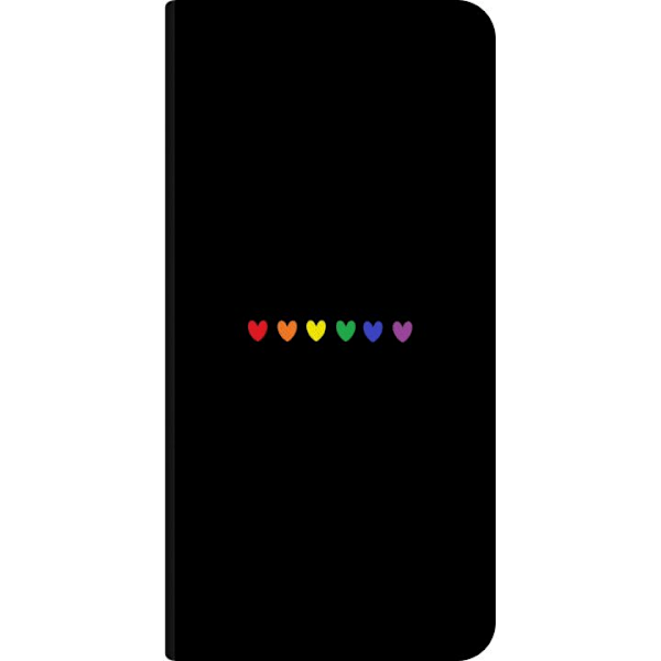Apple iPhone 12  Lompakkokotelo Ylpeä Sydämet