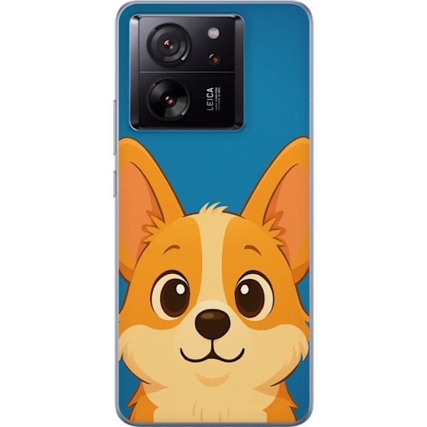 Xiaomi 13T Pro Läpinäkyvä kuori Hello Corgi
