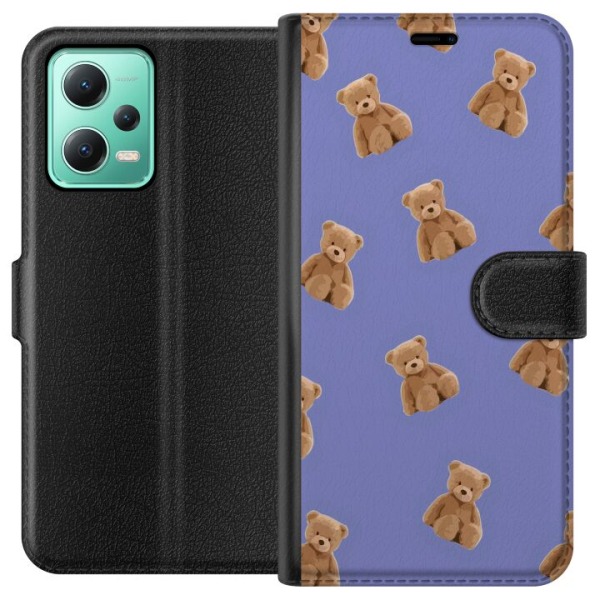 Xiaomi Redmi Note 12 Plånboksfodral Flygande björnar