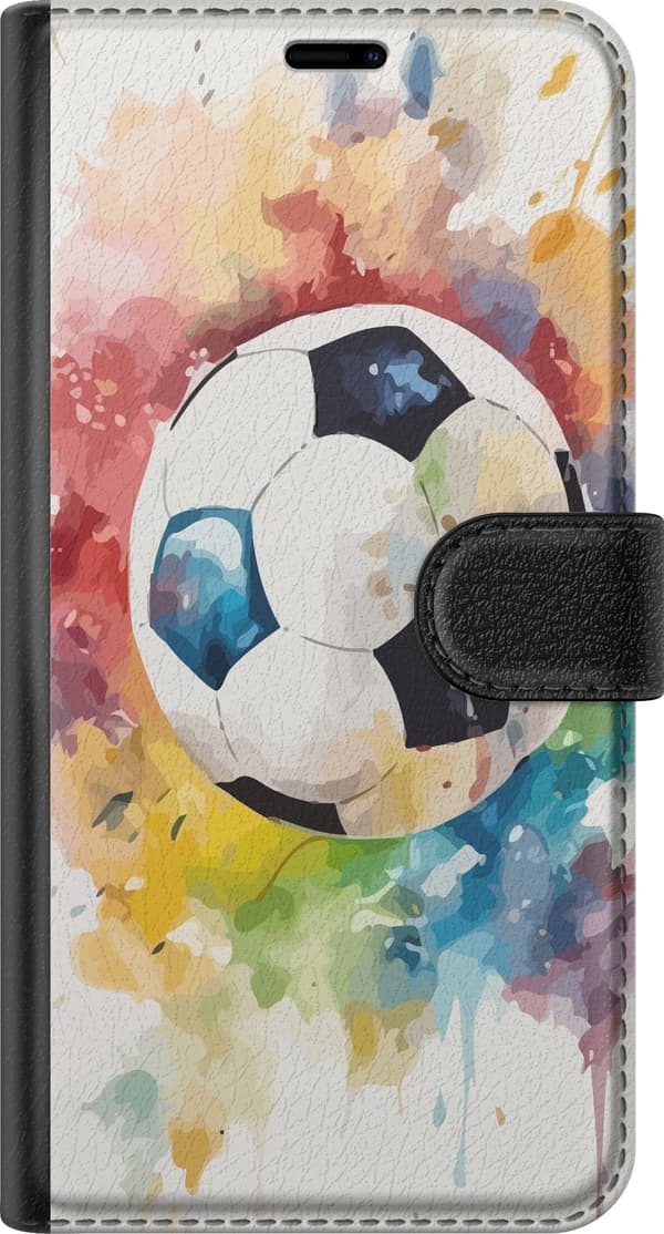 Kompatibelt Lommeboketui til Apple iPhone 12 Fotball