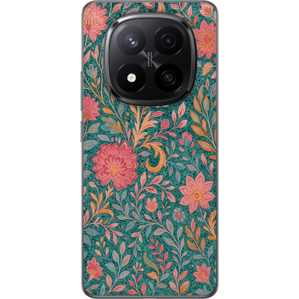 Xiaomi Redmi Note 14 Pro+ Gjennomsiktig deksel Floral Dream