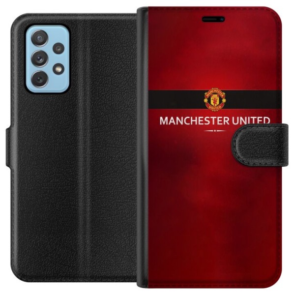 Samsung Galaxy A52 5G Lompakkokotelo Manchester United