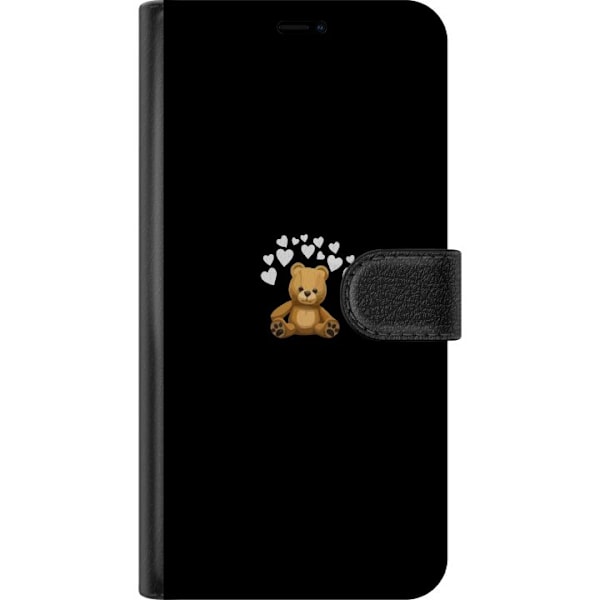 OnePlus 6 Lommeboketui Teddybjørn hjerte