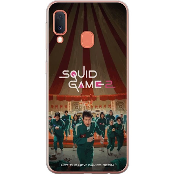 Samsung Galaxy A20e Läpinäkyvä kuori Squid Game 2 - Kevät