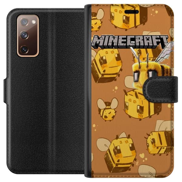 Kompatibelt Plånboksfodral till Samsung Galaxy S20 FE Minecraft Bi