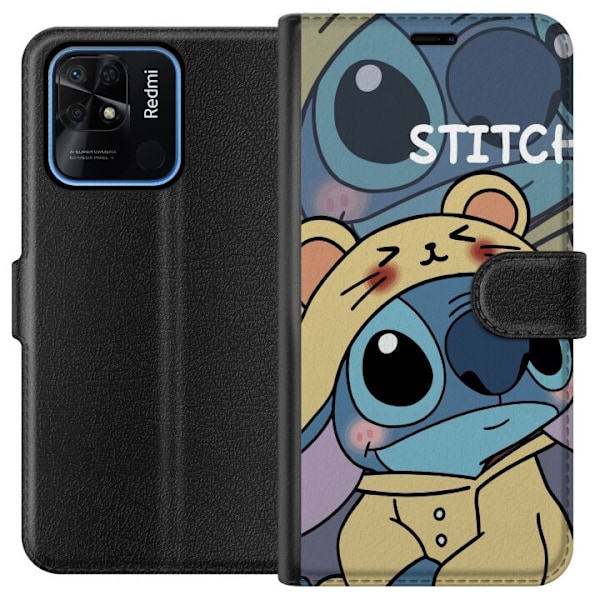 Xiaomi Redmi 10C Plånboksfodral Stitch