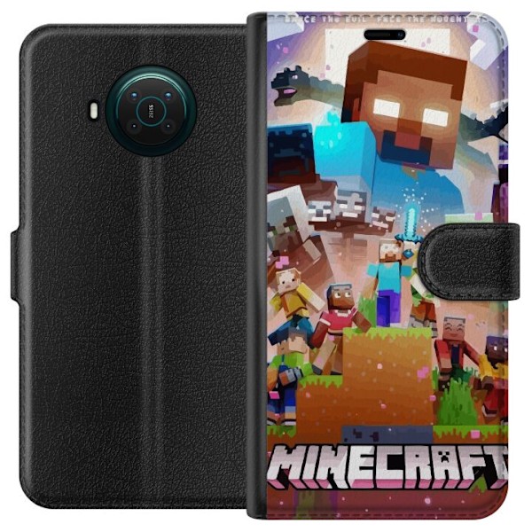 Nokia X10 Plånboksfodral Minecraft