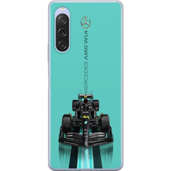 Sony Xperia 10 V Gjennomsiktig deksel Mercedes F1