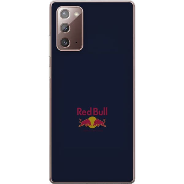 Kompatibelt Mobildeksel til Samsung Galaxy Note20 Minimalistiskt cupdesign med energidriktema blå