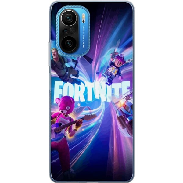 Xiaomi Poco F3 Läpinäkyvä kuori Fortnite