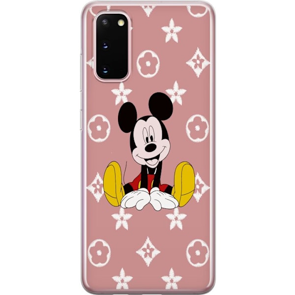 Samsung Galaxy S20 Gjennomsiktig deksel Mickey Mouse