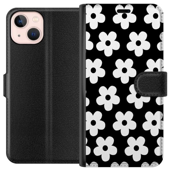 Kompatibelt Lommeboketui til Apple iPhone 13 mini Blomster