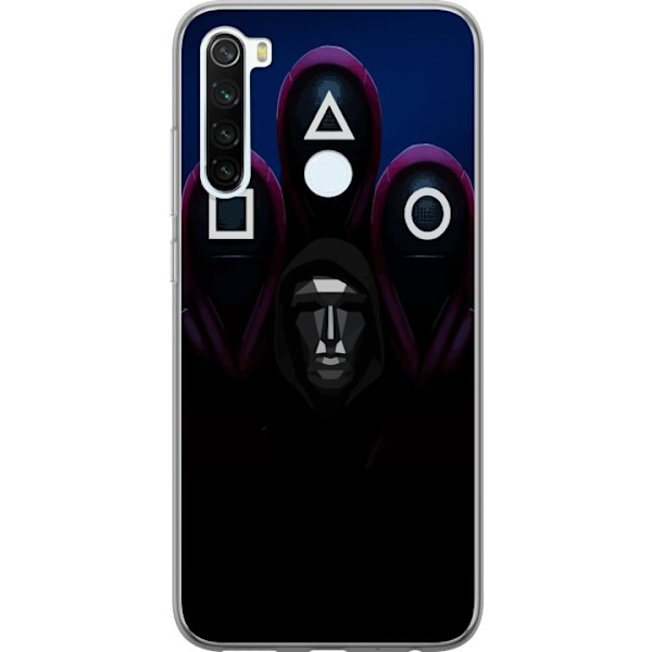 Xiaomi Redmi Note 8 Läpinäkyvä kuori Squid Game Kausi 3 Uudet Ikoni Suosittu Sarja TV Motiivi Aasialainen Draama Trendikäs Graafinen Suunnittelu