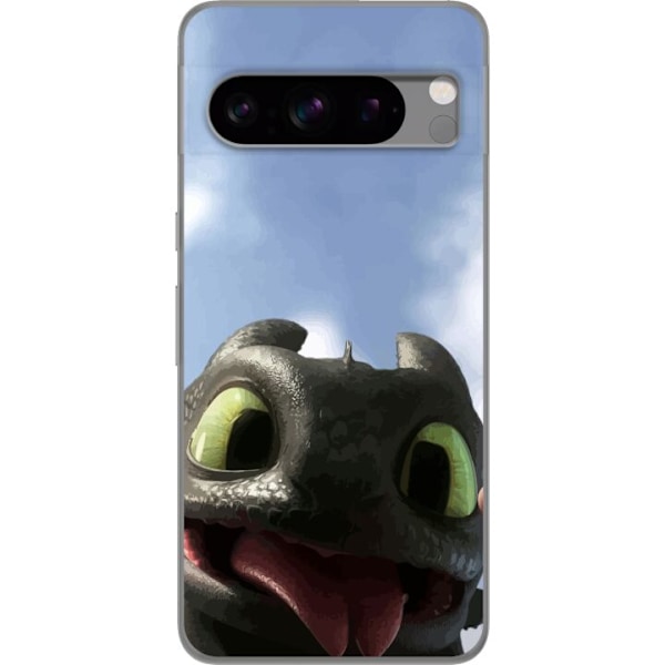 Google Pixel 8 Pro Läpinäkyvä kuori Kuinka kouluttaa lohikäärmeesi