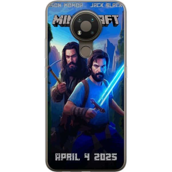 Nokia 3.4 Gennemsigtig cover En Minecraft-film