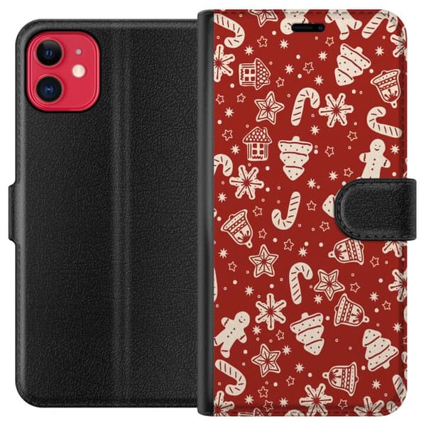 Kompatibel Tegnebogsetui til Apple iPhone 11 God Jul