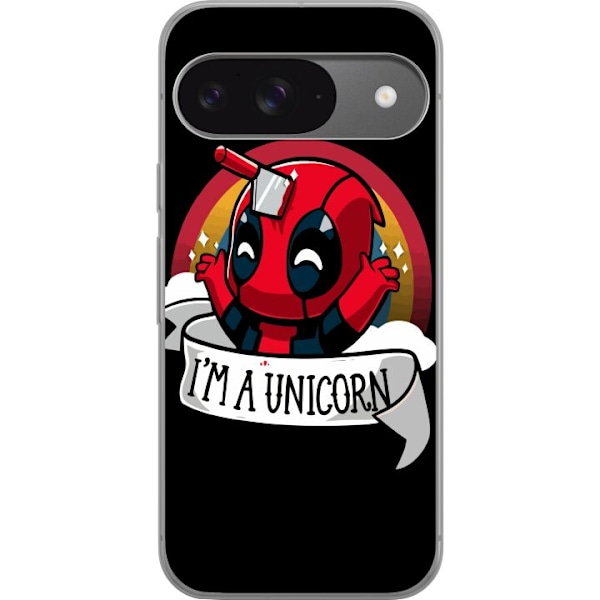 Google Pixel 9 Pro Läpinäkyvä kuori Deadpool