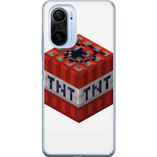 Xiaomi Mi 11i Läpinäkyvä kuori Minecraft TNT