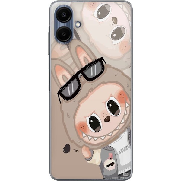Samsung Galaxy A06 Läpinäkyvä kuori Labubu Rainbow Chaos