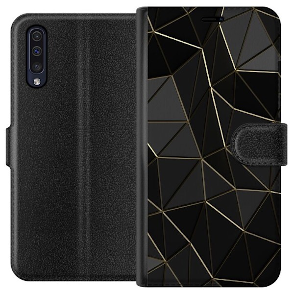 Samsung Galaxy A50 Tegnebogsetui Midnat